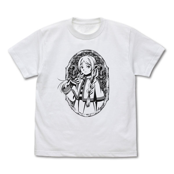 葬送のフリーレン 三つ編みのフリーレン Tシャツ/WHITE-M[コスパ]《在庫切れ》