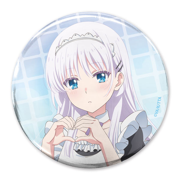 TVアニメ『Summer Pockets』 描き下ろし 鳴瀬しろは 65mm缶バッジ ご奉仕メイドVer.[コスパ]《０６月予約》