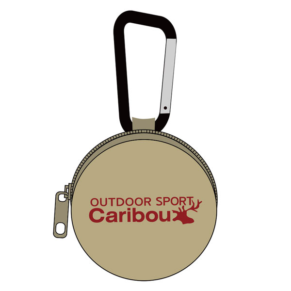 『ゆるキャン△ SEASON3』 カリブー カラビナ付きミニポーチ[コスパ]《０６月予約》