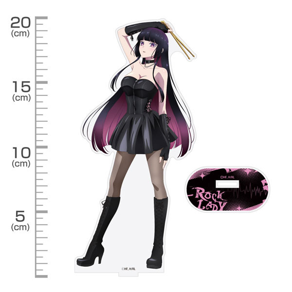 ロックは淑女の嗜みでして 描き下ろし 黒鉄音羽 アクリルスタンド(大) ボンテージコスチュームVer.[コスパ]《０６月予約》