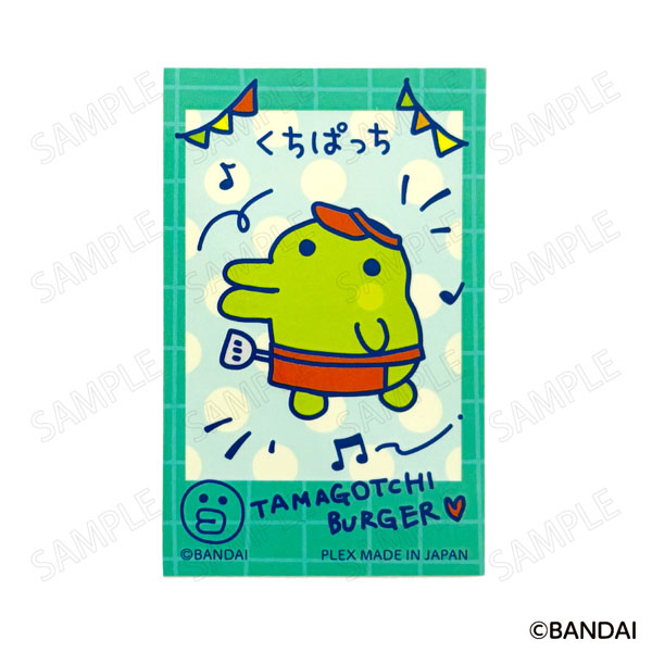 たまごっち ウェルカムバーガー ステッカー C：くちぱっち[プレックス