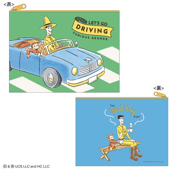 Curious George ポーチ(ドライブ)[トーシンパック]《０５月予約》