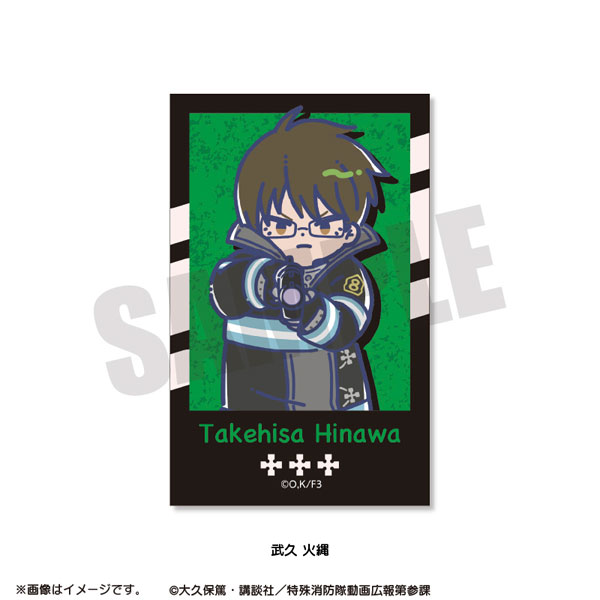 TVアニメ『炎炎ノ消防隊 参ノ章』 れとぽぷ インスタントフォト風カード 武久火縄[プレイフルマインドカンパニー]《０５月予約》