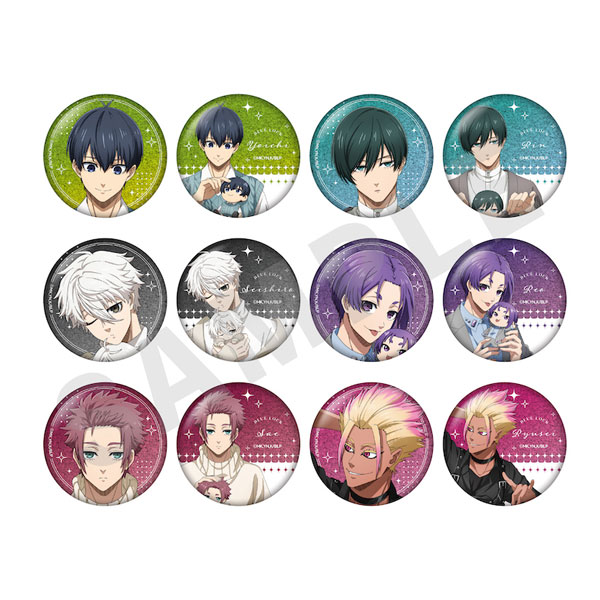 TVアニメ『ブルーロック』 だっこシリーズ トレーディングキラキラ缶バッジ 12個入りBOX