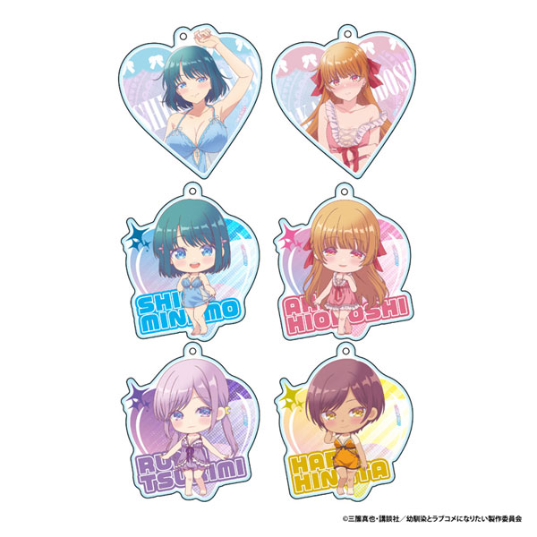 TVアニメ『幼馴染とはラブコメにならない』 トレーディングアクリルキーホルダー 6個入りセット[アイライツ]《０５月予約》