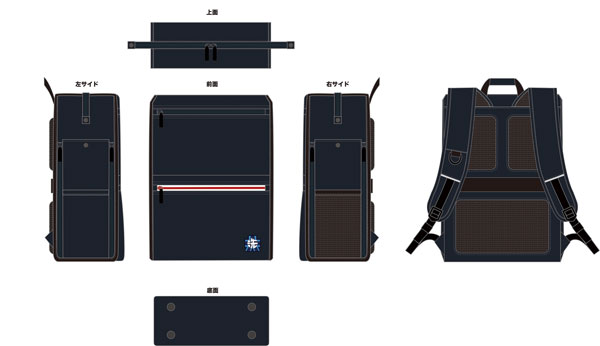 ガールズ＆パンツァー 最終章 バックパック TYPE：大洗女子学園[AnotherAngle]【送料無料】《１０月予約》