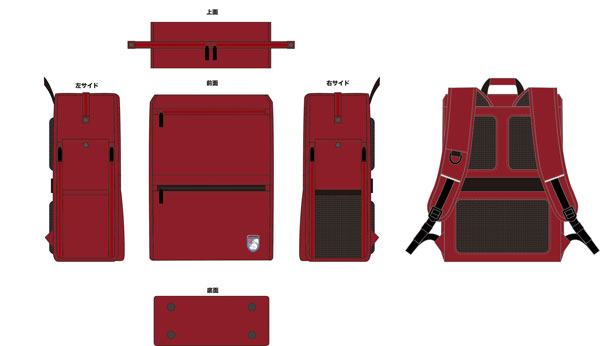 ガールズ＆パンツァー 最終章 バックパック TYPE：聖グロリアーナ女学院[AnotherAngle]【送料無料】《１０月予約》