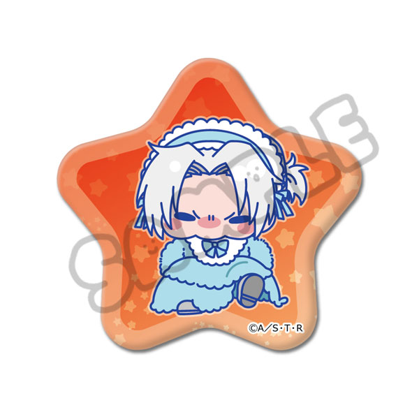 TVアニメ『家庭教師ヒットマンREBORN！』 第5弾 星形缶バッジ M-CB (獄寺隼人)[シンクイノベーション]《０６月予約》