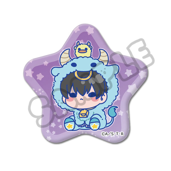 TVアニメ『家庭教師ヒットマンREBORN！』 第5弾 星形缶バッジ M-CD (雲雀恭弥)[シンクイノベーション]《０６月予約》