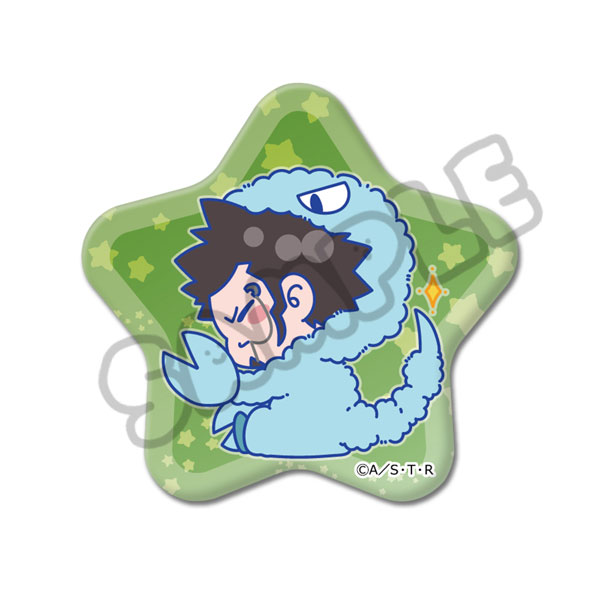 TVアニメ『家庭教師ヒットマンREBORN！』 第5弾 星形缶バッジ M-CM (レヴィ・ア・タン)[シンクイノベーション]《０６月予約》