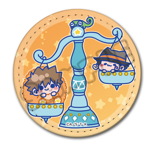 TVアニメ『家庭教師ヒットマンREBORN！』 第5弾 レザーバッジ(丸形)M-CA (リボーン＆沢田綱吉)[シンクイノベーション]《０６月予約》