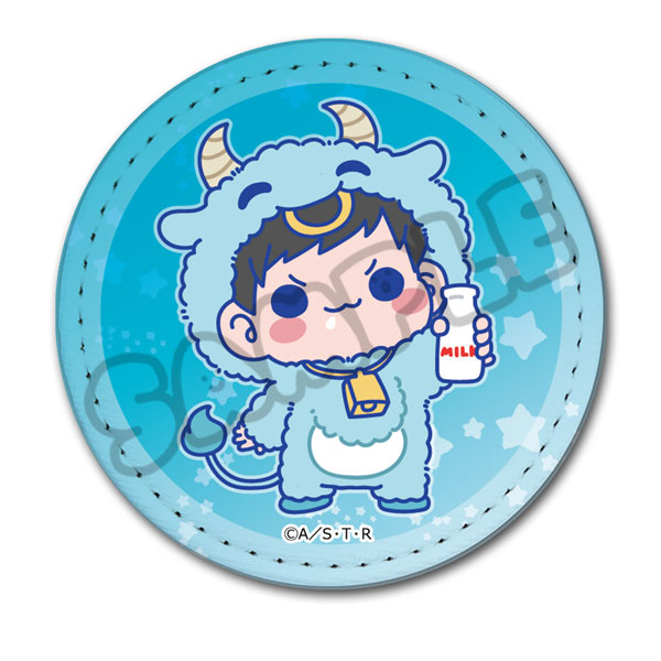 TVアニメ『家庭教師ヒットマンREBORN！』 第5弾 レザーバッジ(丸形)M-CC (山本武)[シンクイノベーション]《０６月予約》