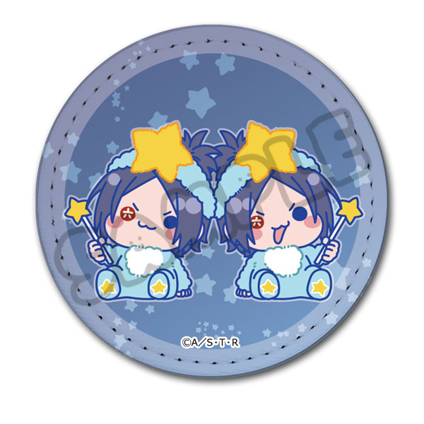 TVアニメ『家庭教師ヒットマンREBORN！』 第5弾 レザーバッジ(丸形)M-CG (六道骸)[シンクイノベーション]《０６月予約》