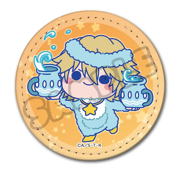 TVアニメ『家庭教師ヒットマンREBORN！』 第5弾 レザーバッジ(丸形)M-CH (ディーノ)[シンクイノベーション]《０６月予約》