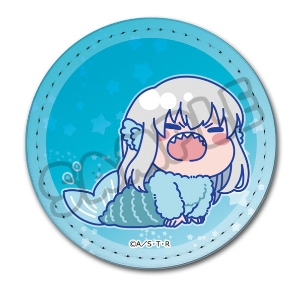 TVアニメ『家庭教師ヒットマンREBORN！』 第5弾 レザーバッジ(丸形)M-CJ (S・スクアーロ)[シンクイノベーション]《０６月予約》