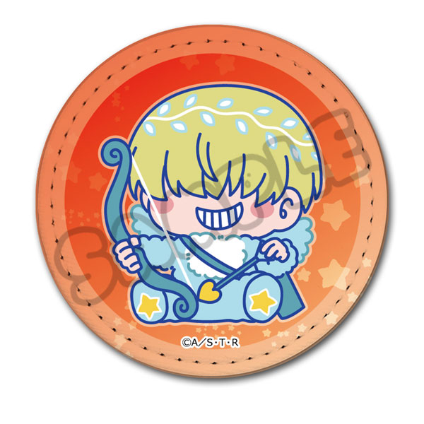 TVアニメ『家庭教師ヒットマンREBORN！』 第5弾 レザーバッジ(丸形)M-CK (ベルフェゴール)[シンクイノベーション]《０６月予約》