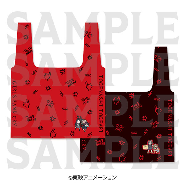 アニメ「ガールズバンドクライ」エコバッグ「描き起こしデフォルメ」名シーンver.[イーディス]《０６月予約》