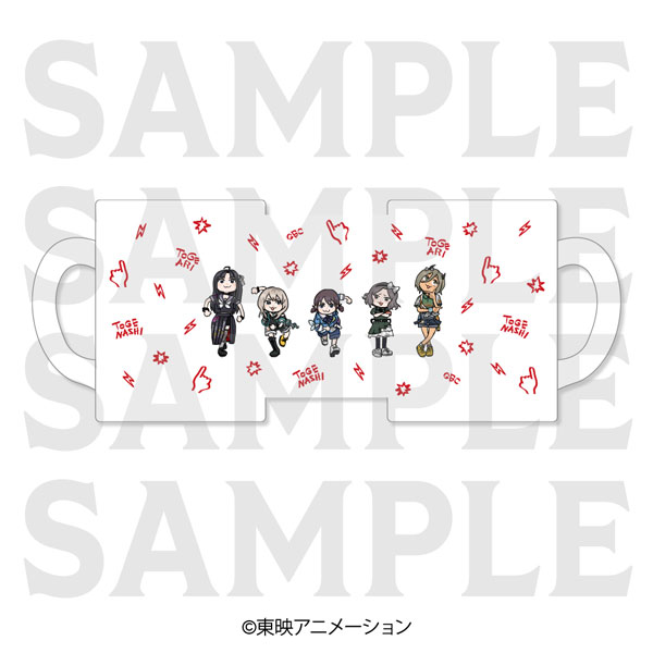 アニメ「ガールズバンドクライ」フロストマグカップ「描き起こしデフォルメ」[イーディス]《０６月予約》