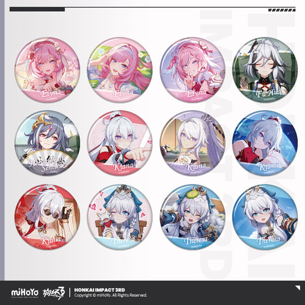 崩壊3rd CGシリーズ 缶バッジブラインドボックスVol.9 コンプリート