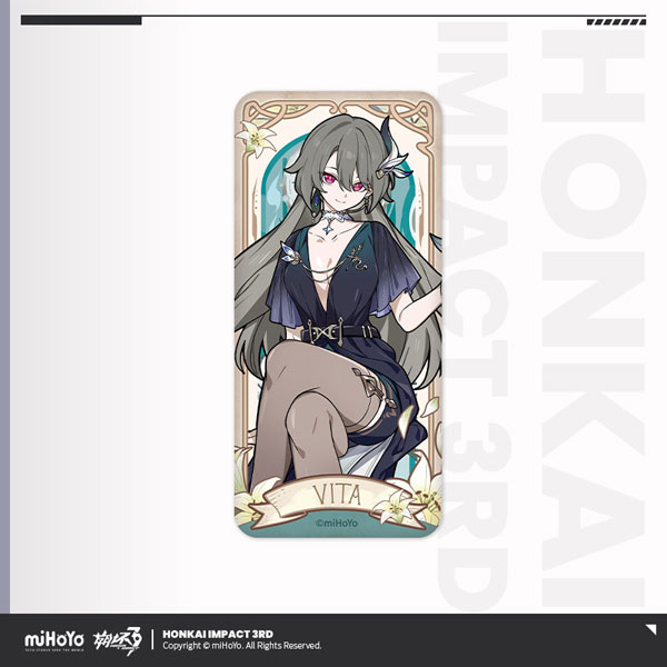 崩壊3rd 夜綻芳華シリーズ 缶バッジ ヴィタ[miHoYo]《10月仮予約》