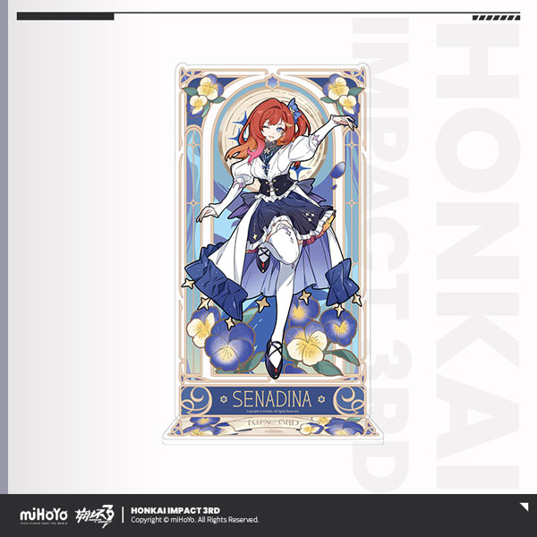 崩壊3rd 夜綻芳華シリーズ フィルム風アクリルスタンド セナディア