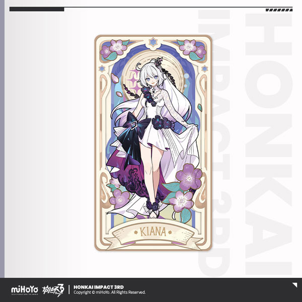 崩壊3rd 夜綻芳華シリーズ クリアカード キアナ[miHoYo]《10月仮予約》