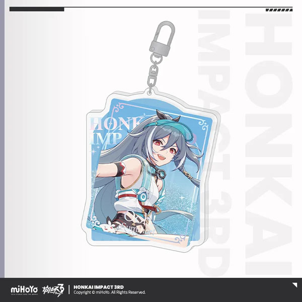 崩壊3rd 時紡新裳シリーズ グリッターアクリルストラップ 識の律者 オー！サマー！[miHoYo]《１０月仮予約》