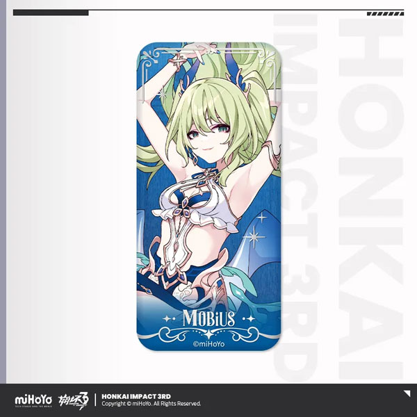 崩壊3rd 時紡新裳シリーズ 缶バッジ メビウス ブルーコーラル[miHoYo]《１０月仮予約》