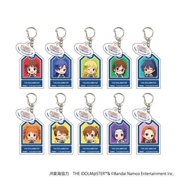 アクリルキーホルダー「JR東海×『アイドルマスター』シリーズ TR＠VEL MEDLEY！！！！！！ with THE IDOLM＠STER」06/ BOX