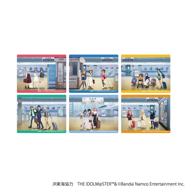 アクリルカード「JR東海×『アイドルマスター』シリーズ TR＠VEL MEDLEY！！！！！！」07/ 6個入りBOX