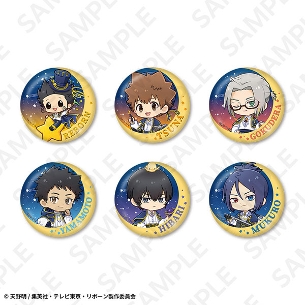 家庭教師ヒットマンREBORN! トレーディングミニキャラ缶バッジセット 星座Ver. 6個入りBOX