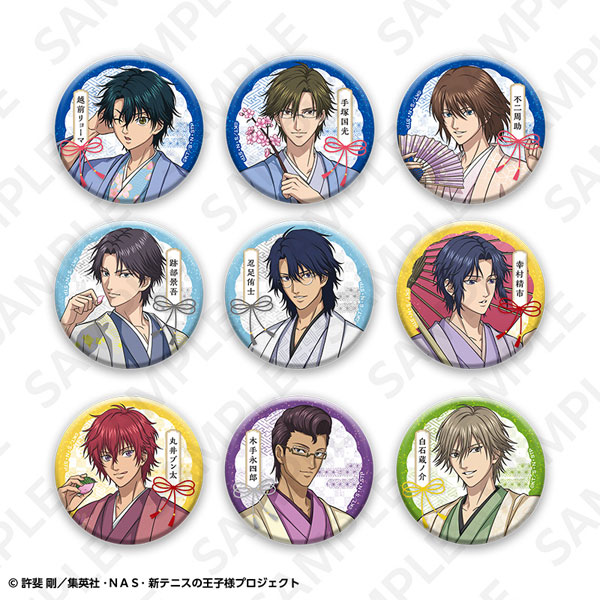 新テニスの王子様 トレーディングホログラム缶バッジセット 9個入りBOX