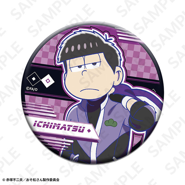 おそ松さん　缶バッジ、ミラー19点 おそ松さん 缶ミラー 一松[ディー・エヌ・エー]《在庫切れ》
