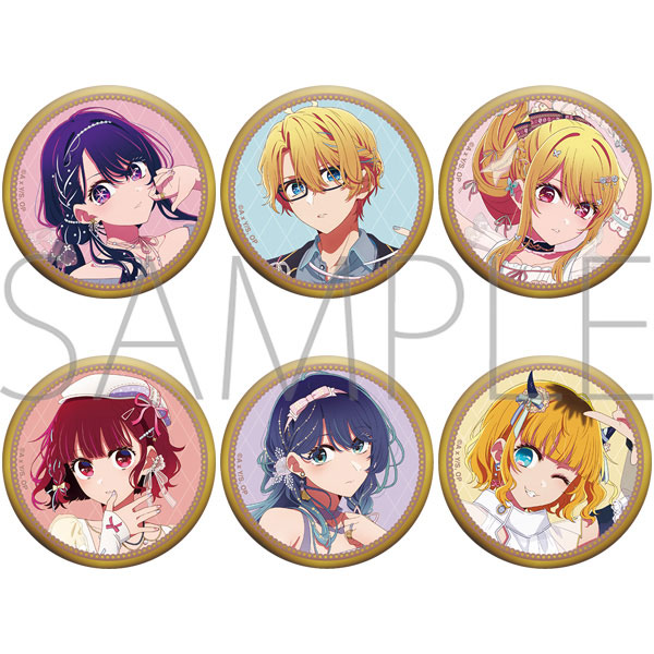 【推しの子】 箔押しキャラバッジコレクション Balletcore style 6個入りBOX[ムービック]《０５月予約》