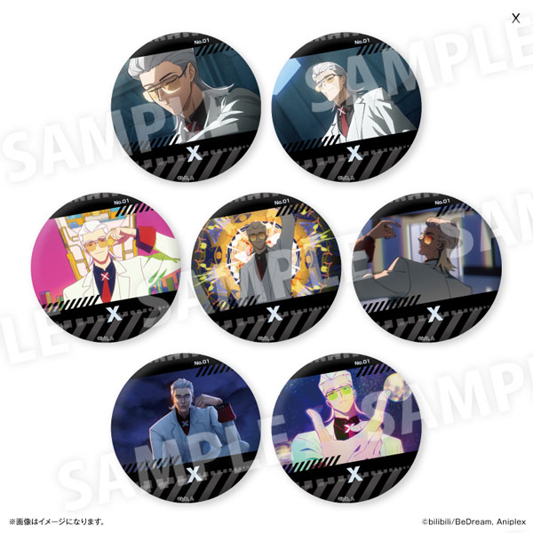 アニメ「TO BE HERO X」 だけ缶 Xだけトレーディング缶バッジ 7個入りBOX