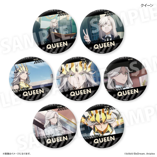 アニメ「TO BE HERO X」 だけ缶 クイーンだけトレーディング缶バッジ 7個入りBOX