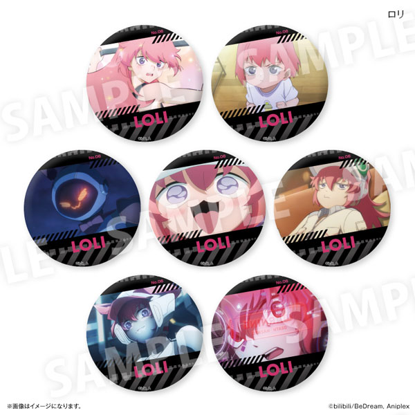 アニメ「TO BE HERO X」 だけ缶 ロリだけトレーディング缶バッジ 7個入りBOX