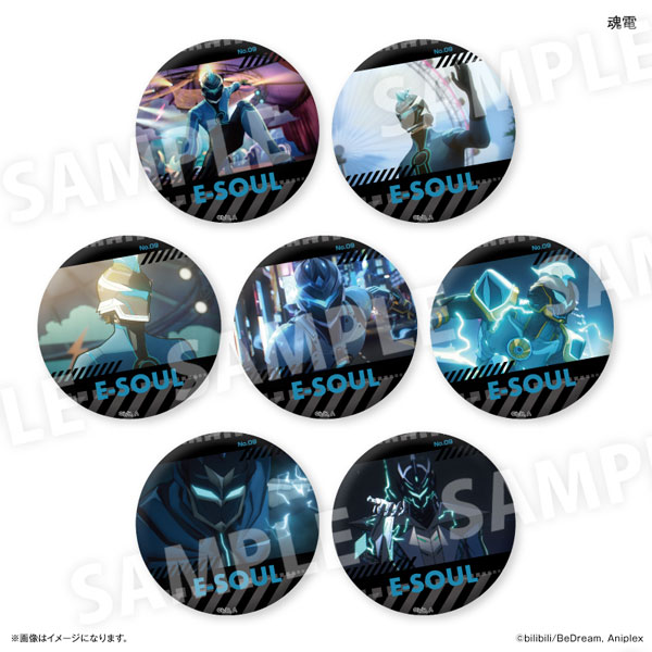 アニメ「TO BE HERO X」 だけ缶 魂電だけトレーディング缶バッジ 7個入りBOX