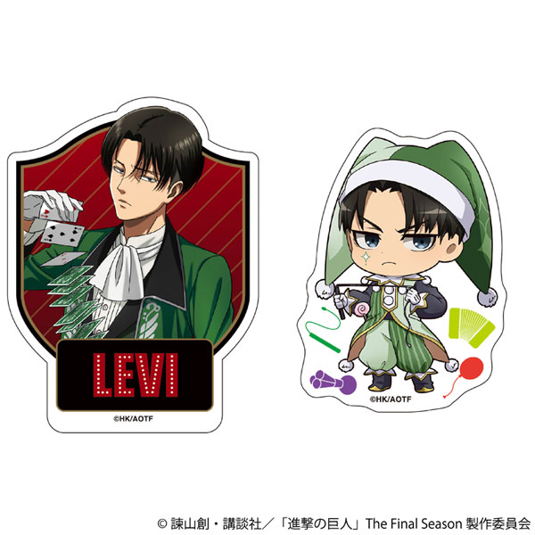 進撃の巨人 ステッカーセット リヴァイ[ムービック]《０５月予約》