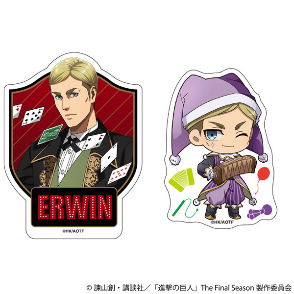進撃の巨人 ステッカーセット エルヴィン[ムービック]《０５月予約》