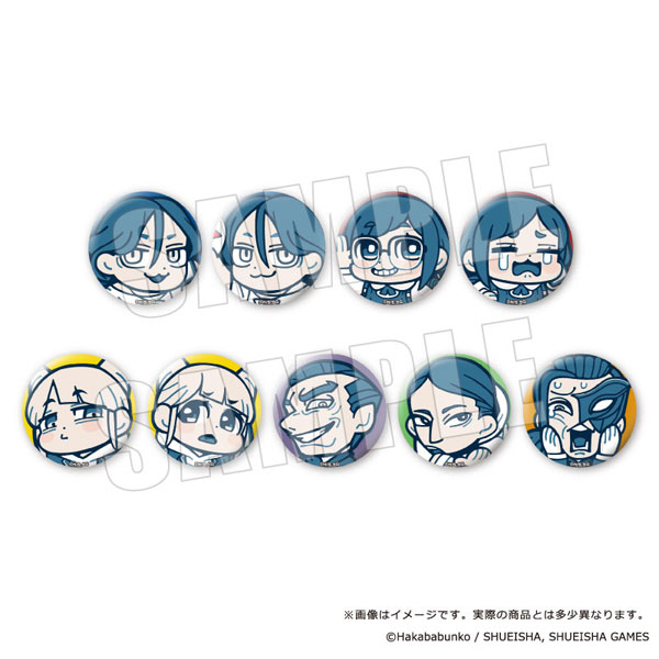 都市伝説解体センター×ぶくぶ カンバッジ 9個入りBOX