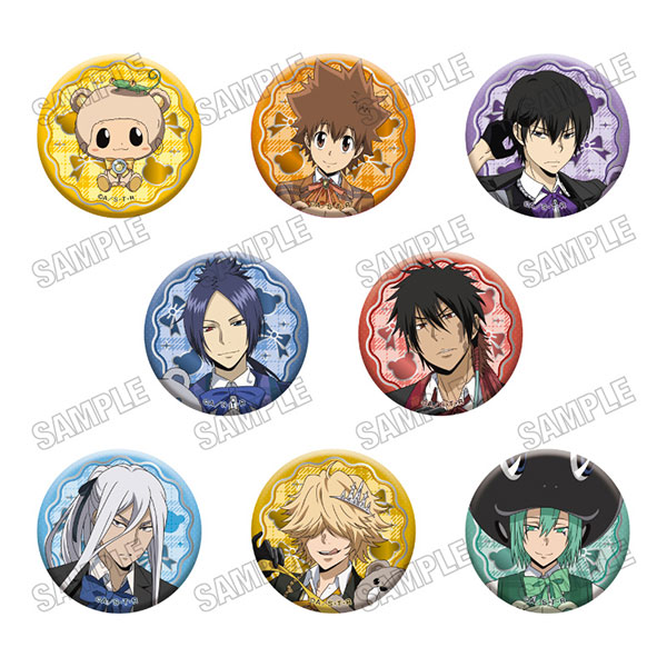 家庭教師ヒットマンREBORN！ 描き下ろし缶バッジコレクション[テディベアver.] 8個入りBOX