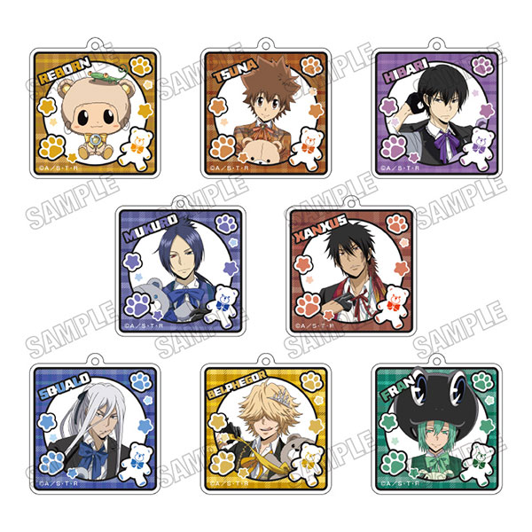 家庭教師ヒットマンREBORN！ 描き下ろしアクリルキーホルダーコレクション[テディベアver.] BOX