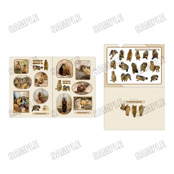 マーモットカフェ「マーモット村」 クリアファイルセット[メディコス・エンタテインメント]《０７月予約》