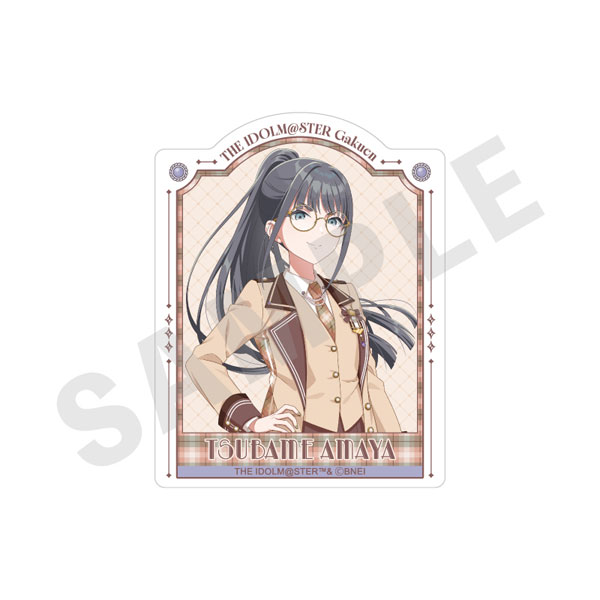 「学園アイドルマスター」 ステッカー めがね×ラテコーデver. (雨夜燕)[coly]《０６月予約》