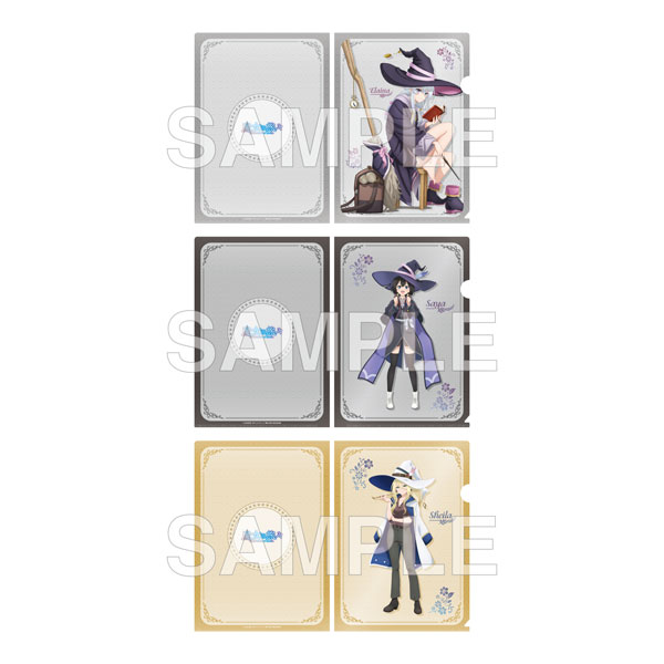 「魔女の旅々」クリアファイルセット Anime 5th Anniversary A[KADOKAWA]《０７月予約》