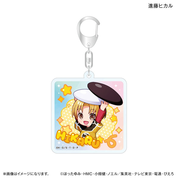 TVアニメ「ヒカルの碁」 ちからもっち オーロラアクリルキーホルダー