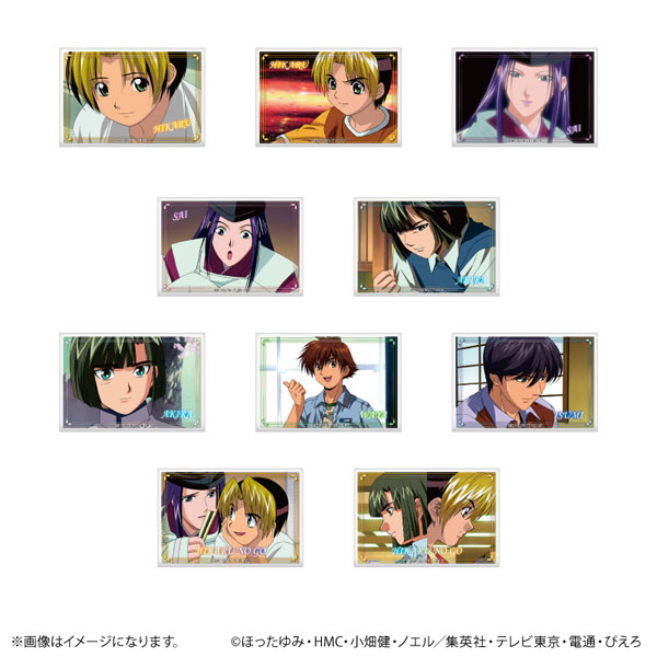 TVアニメ「ヒカルの碁」 場面写スクエア缶バッジコレクション vol.1　10個入りBOX