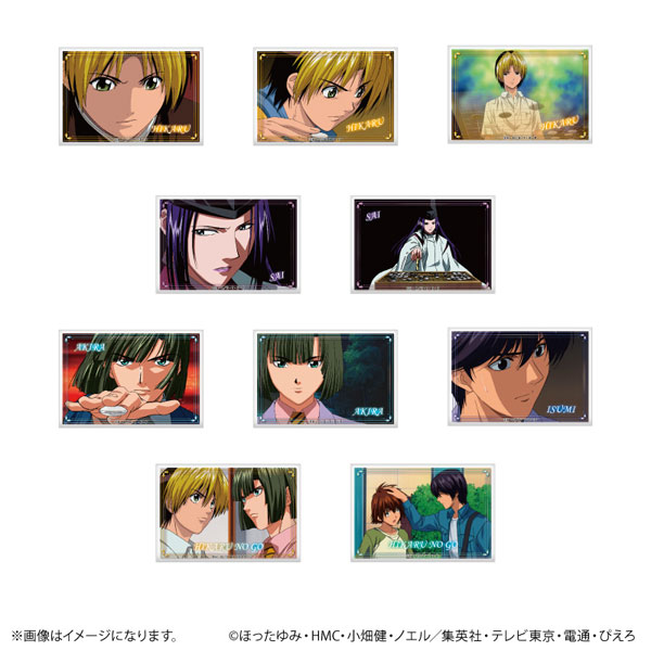 TVアニメ「ヒカルの碁」 場面写スクエア缶バッジコレクション vol.2　10個入りBOX