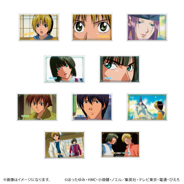 TVアニメ「ヒカルの碁」 場面写スクエア缶バッジコレクション vol.3　10個入りBOX